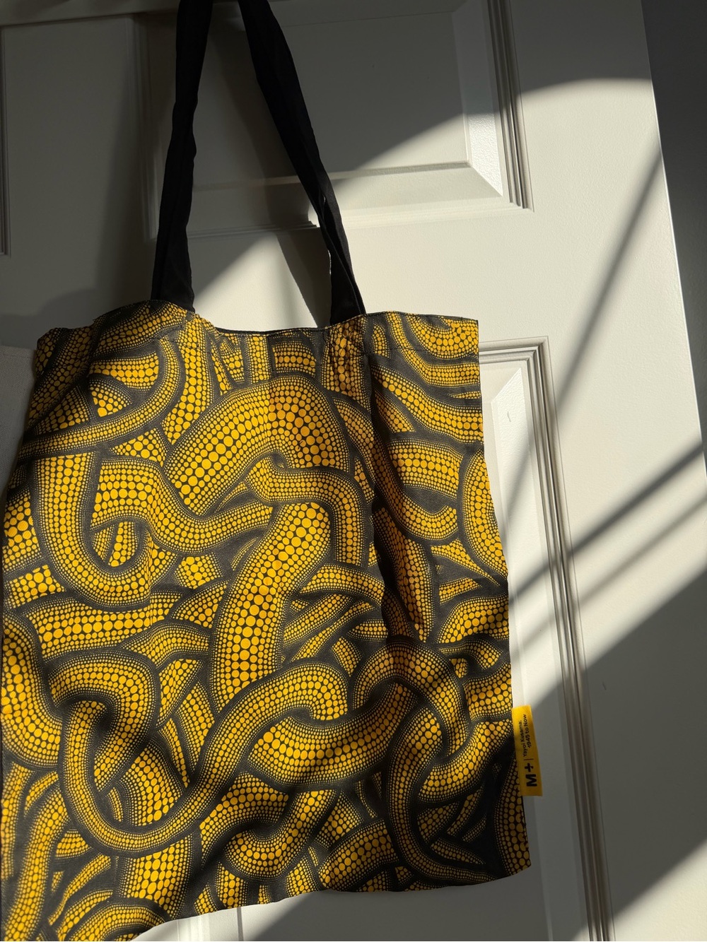 Yayoi Kusama M+ Museum Pumpkin Pattern Tote Bag Rare Find - Picture 5 of 7